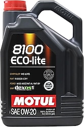 Motul 8100 Eco-Lite 0W-20 4'lü 5 lt Motor Yağı