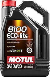 Motul 8100 Eco-Lite 0W-20 5 lt Motor Yağı