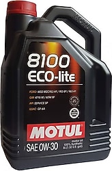 Motul 8100 Eco-Lite 0W-30 5 lt Motor Yağı - 2022