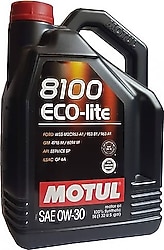 Motul 8100 Eco-Lite 0W-30 5 lt Motor Yağı - 2024
