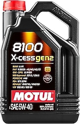 Motul 8100 X-Cess Gen2 5W-40 5 lt Motor Yağı - 2025