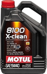 Motul 8100 X-Clean 5W-40 5 lt Motor Yağı - 2022