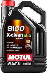 Motul 8100 X-CLEAN EFE 5W-30 4'lü 4 lt Motor Yağı