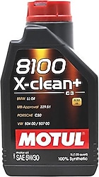 Motul 8100 X-CLEAN+ Plus 5W-30 1 lt 4'lü Motor Yağı