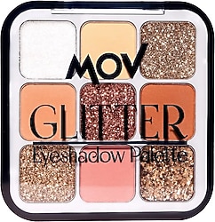 Mov Glitter 03 9'lu Far Paleti
