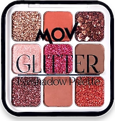 Mov Glitter 04 9'lu Far Paleti