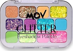 Mov Glitter 12'li Far Paleti