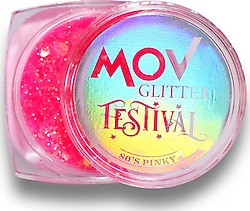Mov Glitter Festival 80s Pinky Vücut Simi