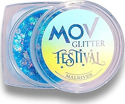 Mov Glitter Festival Maldives Vücut Simi