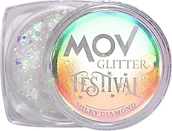Mov Glitter Festival Milky Diamond Vücut Simi