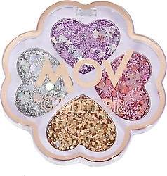 Mov Glitter Yonca Far Paleti