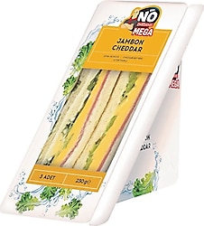 Mr. NO Jambon Cheddar Mega Sandviç 230 gr