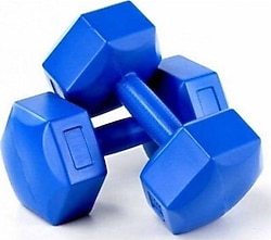 Mrt Sport 2x8 kg Deluxe PVC Kaplama Plastik Dambıl
