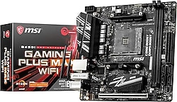 MSI B450I Gaming Plus Max Wi-Fi AMD AM4 DDR4 Mini ITX Anakart