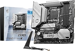 MSI B760M Project Zero Wi-Fi Intel LGA1700 DDR5 Micro ATX Anakart