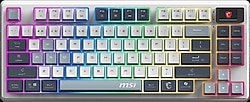 MSI Forge GK600 Gri RGB TKL Linear Switch Kablolu/Kablosuz Mekanik Oyuncu Klavyesi