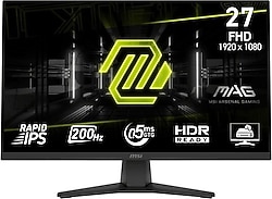 MSI MAG 272F 27" 0.5 ms Full HD IPS 200 Hz Oyuncu Monitörü