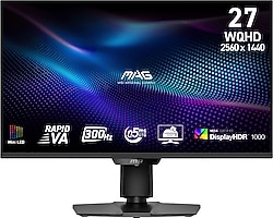 MSI MAG 274QPF X30MV 27" 0.5 ms 2K Pivot 300 Hz Oyuncu Monitörü