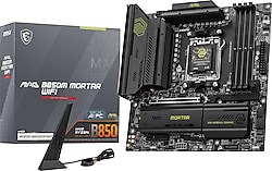 MSI MAG B850M Mortar Wi-Fi AMD AM5 DDR5 Micro ATX Anakart