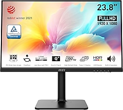 MSI Modern MD2412P 23.8" 1 ms Full HD Pivot IPS 100 Hz Monitör