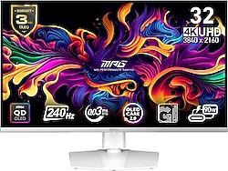 MSI MPG 321URXW QD-OLED 31.5" 0.03 ms 4K 240 Hz Oyuncu Monitörü