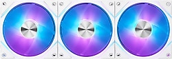 MSI MPG EZ120 ARGB Beyaz 3'lü 12 cm Kasa Fanı