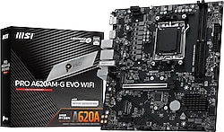 MSI Pro A620AM-G Evo Wi-Fi AMD AM5 DDR5 Micro ATX Anakart