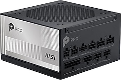 MSI PRO A850PL PCIE5 Gen5.1 850 W Power Supply
