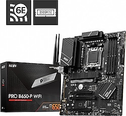 MSI PRO B650-P Wi-Fi AMD AM5 DDR5 ATX Anakart