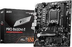 MSI Pro B650M-E AMD AM5 DDR5 Micro ATX Anakart Fiyatları