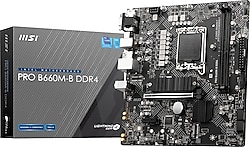 MSI Pro B660M-B LGA1700 DDR4 Micro ATX Anakart