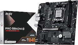 MSI Pro B840M-B AMD AM5 DDR5 Micro ATX Anakart