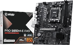 MSI Pro B850M-E EVO AMD AM5 DDR5 Micro ATX Anakart