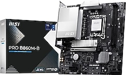 MSI Pro B860M-B Intel LGA1851 DDR5 Micro ATX Anakart
