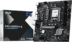 MSI Pro B860M-E Intel LGA1851 DDR5 Micro ATX Anakart