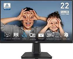 MSI PRO MP225 21.5" 1 ms Full HD IPS 100 Hz Monitör