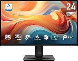MSI PRO MP242 E14A 23.8" 1 ms Full HD IPS 144 Hz Monitör