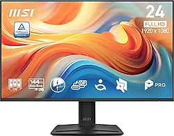 MSI PRO MP242 E14C 23.8" 1 ms Full HD IPS 144 Hz Monitör