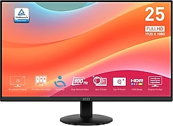 MSI PRO MP252L 24.5" 1 ms Full HD IPS 100 Hz Monitör