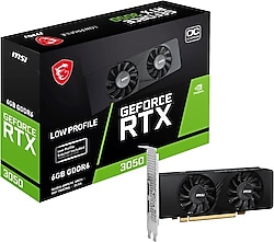 MSI RTX 3050 LP 6G OC 96 Bit GDDR6 6 GB Ekran Kartı