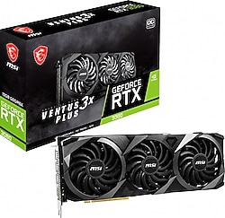 MSI RTX 3080 Ventus 3X Plus 12G OC LHR 384 Bit GDDR6X 12 GB Ekran Kartı