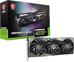 MSI RTX 4070 TI Gaming X Slim 12G 192 Bit GDDR6X 12 GB Ekran Kartı