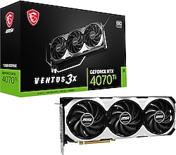 MSI RTX 4070 TI Ventus 3X E 12G OC 192 Bit GDDR6X 12 GB Ekran Kartı