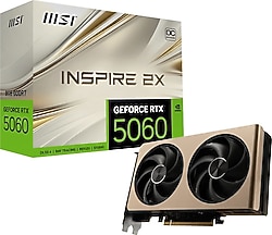 MSI RTX 5060 8G Inspire 2X OC G506-8I2C 128 Bit GDDR7 8 GB Ekran Kartı