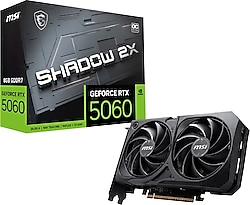 MSI RTX 5060 8G Shadow 2X OC G5060-8S2C 128 Bit GDDR7 8 GB Ekran Kartı