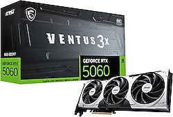 MSI RTX 5060 8G Ventus 3X OC G5060-8V3C 128 Bit GDDR7 8 GB Ekran Kartı
