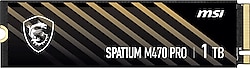 MSI Spatium M470 Pro PCI-Express 4.0 1 TB M.2 SSD
