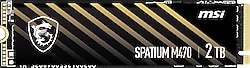 MSI Spatium M470 Pro PCI-Express 4.0 2 TB M.2 SSD
