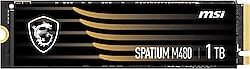 MSI Spatium M480 Pro PCI-Express 4.0 1 TB M.2 SSD
