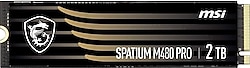 MSI Spatium M480 Pro PCI-Express 4.0 2 TB M.2 SSD